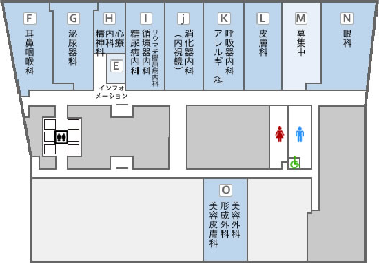 22Fフロアー案内